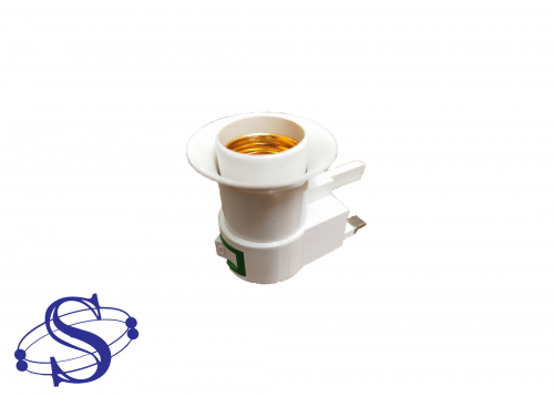 قاعدة فيش HOLDER E27 WITH PLUG 13A