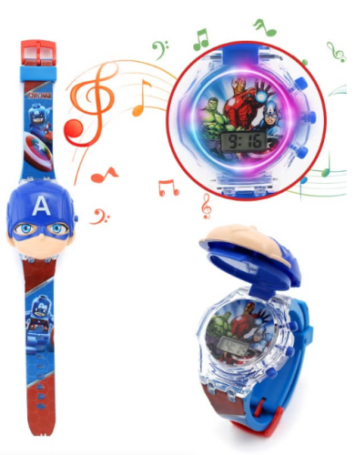 ساعة ويد كابتن امريكا شد 168