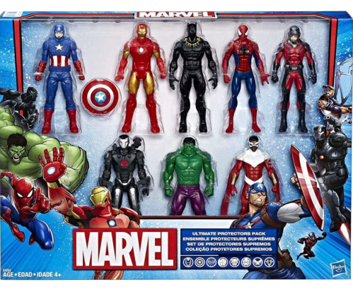 مجموعة مارفل قطع 8 بعلبة - حبة