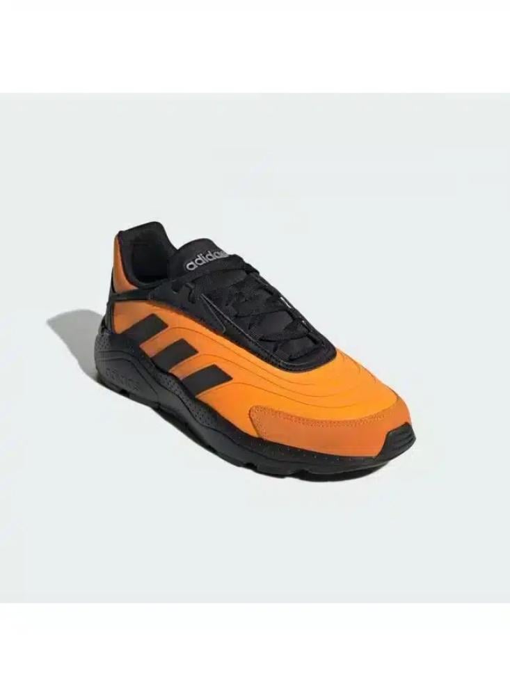 Adidas neo shoes black and orange best sale