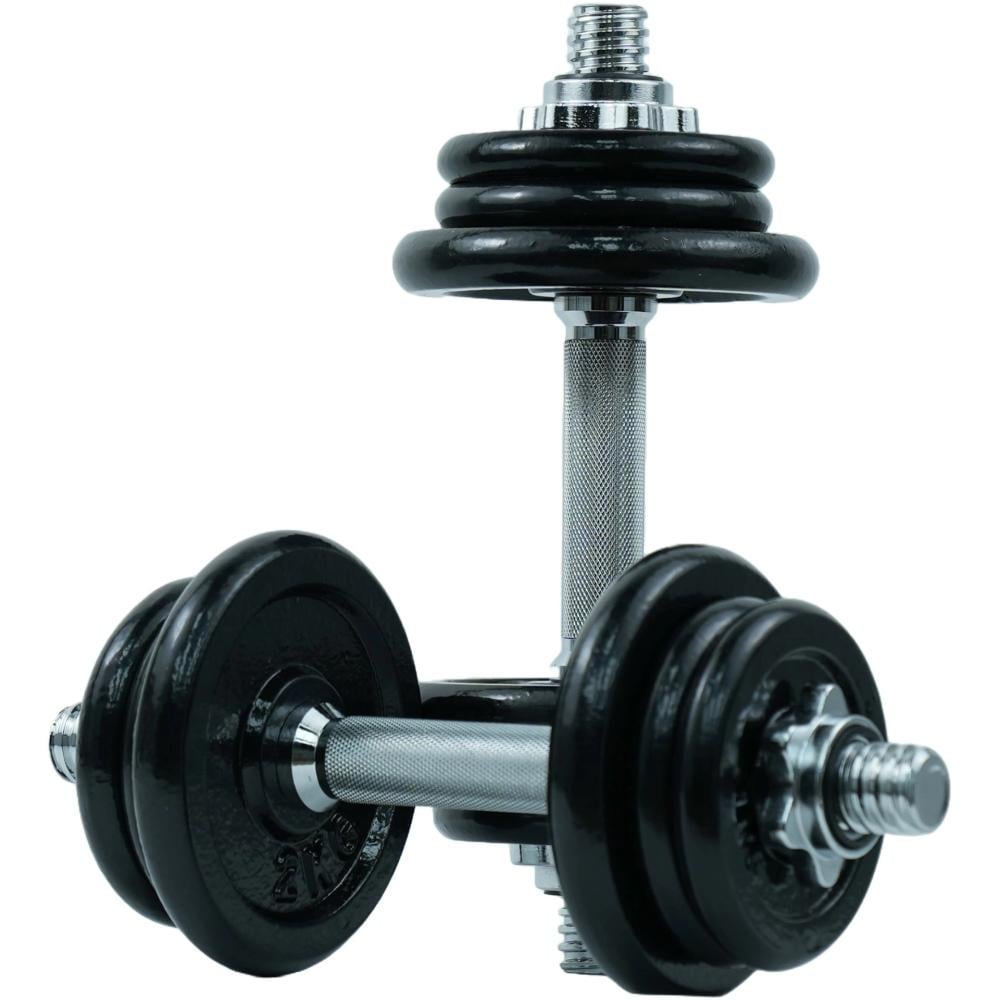 طقم دمبل قابل للتعديل من Axox Fitness - زوج | 20 كجم