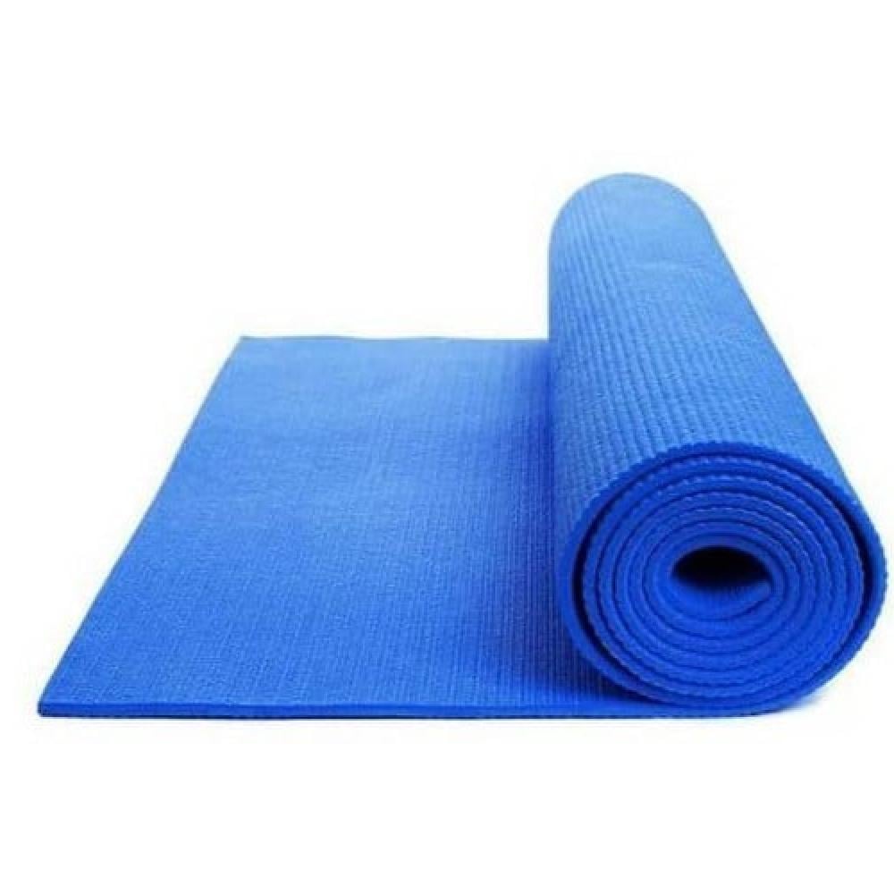 فرشة يوغا هيلبرو مريحة، مقاس 4 مم، لون أزرق - 53YM1-Blu