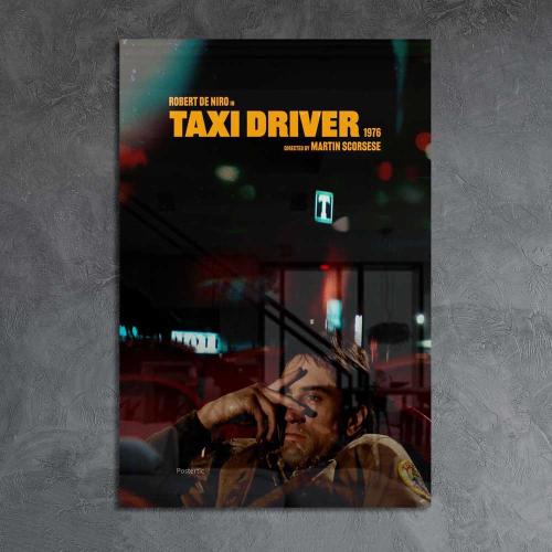 لوحة معدنية | بوستر فيلم Taxi Driver (سائق التاكسي...