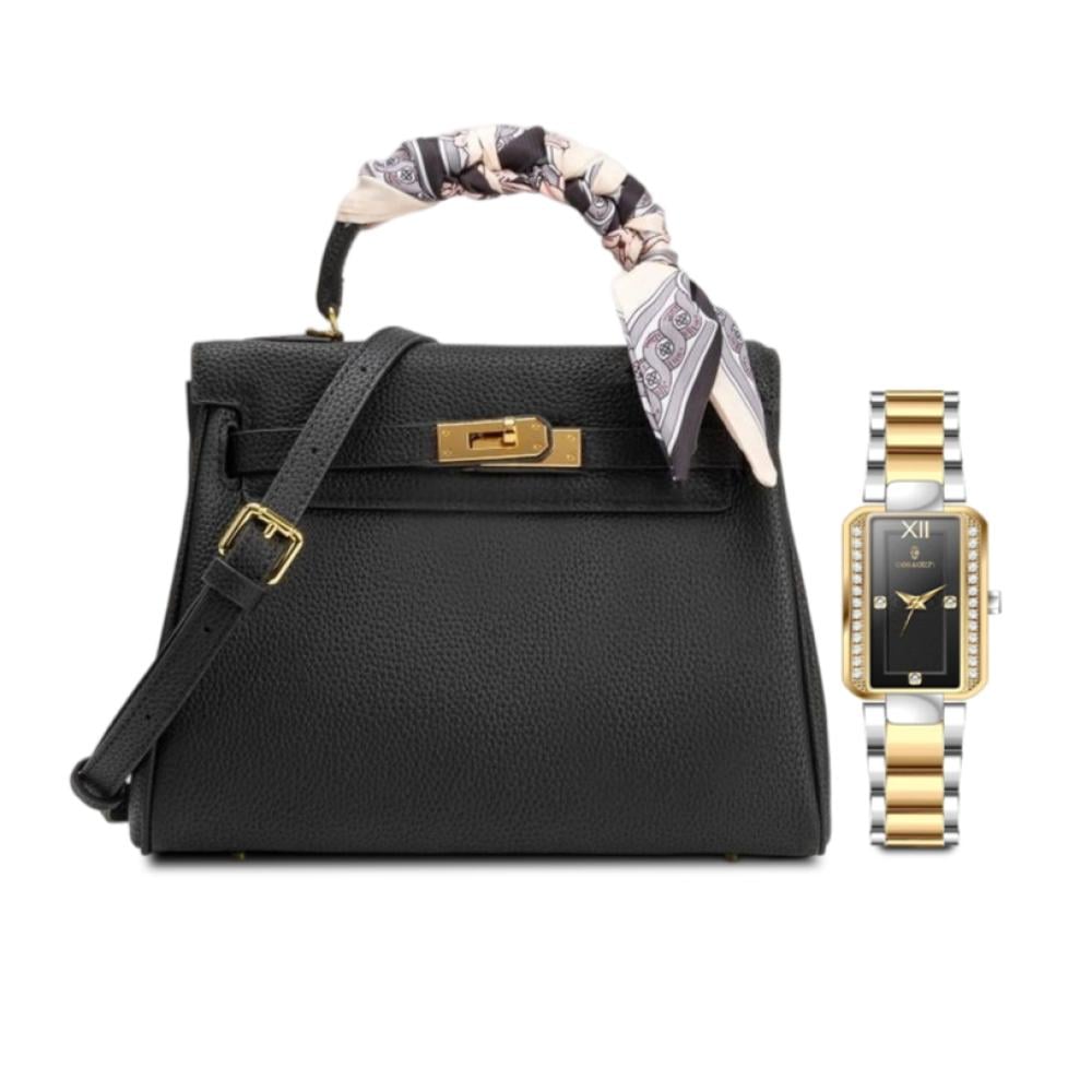 بكج ( ساعة وشنطة ) مع تغليف بوكس فاخر