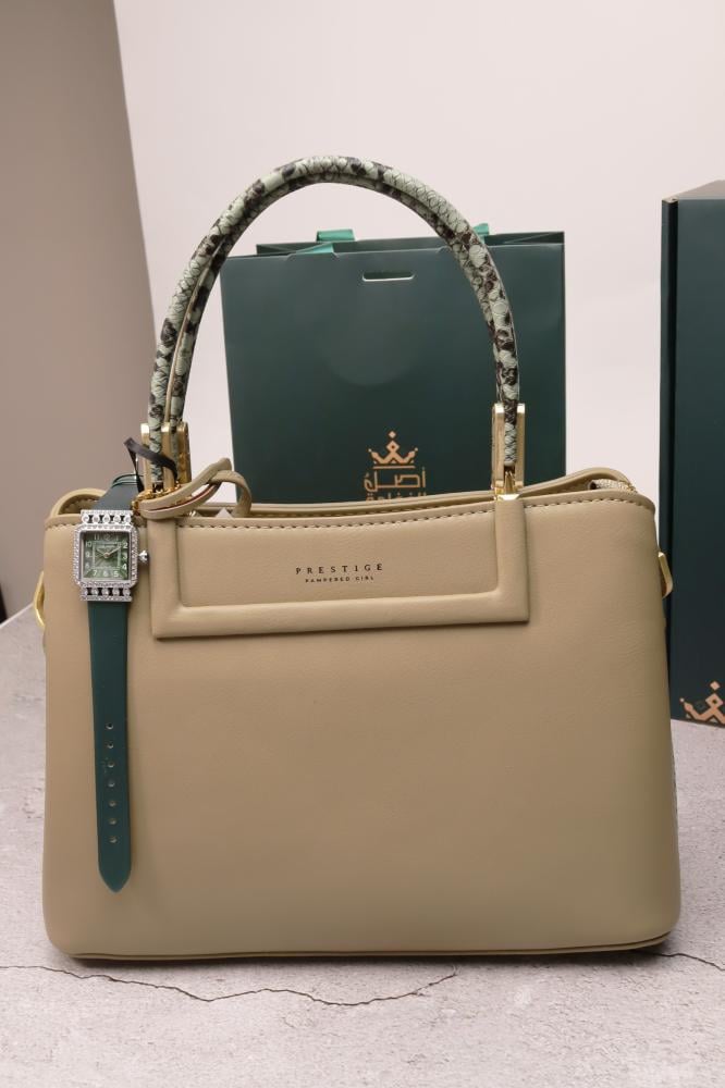 بكج ( ساعة وشنطة ) مع تغليف بوكس فاخر