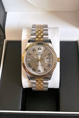 ساعة رجالية كلاسيكي بارقام لاتينية مقاس 38mm
