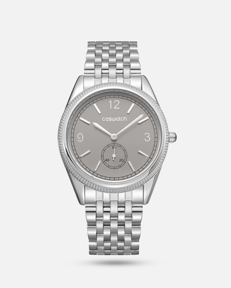 ساعة رجالية مع علبة فاخرة اصل الفخامة