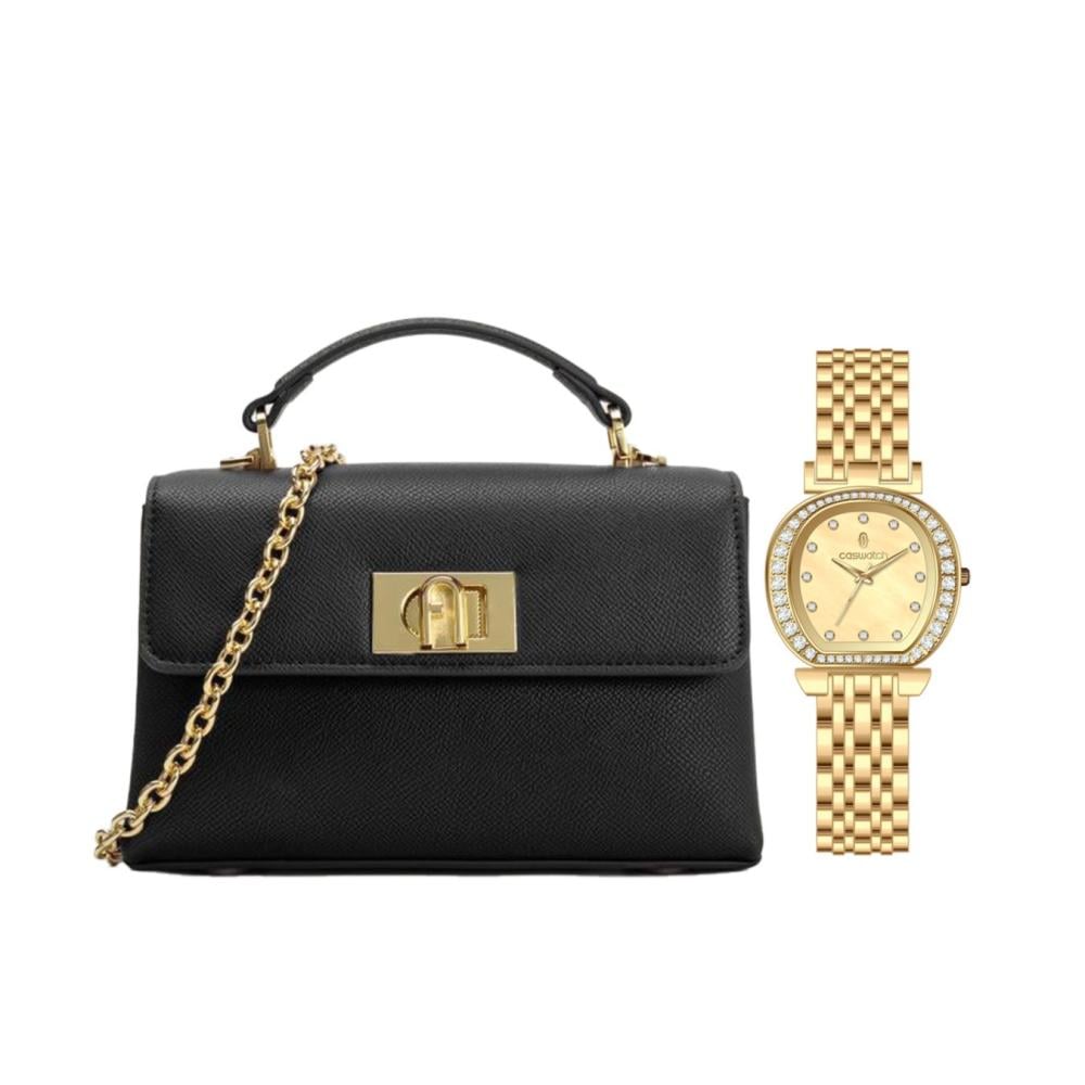 بكج ( ساعة وشنطة ) مع تغليف بوكس فاخر