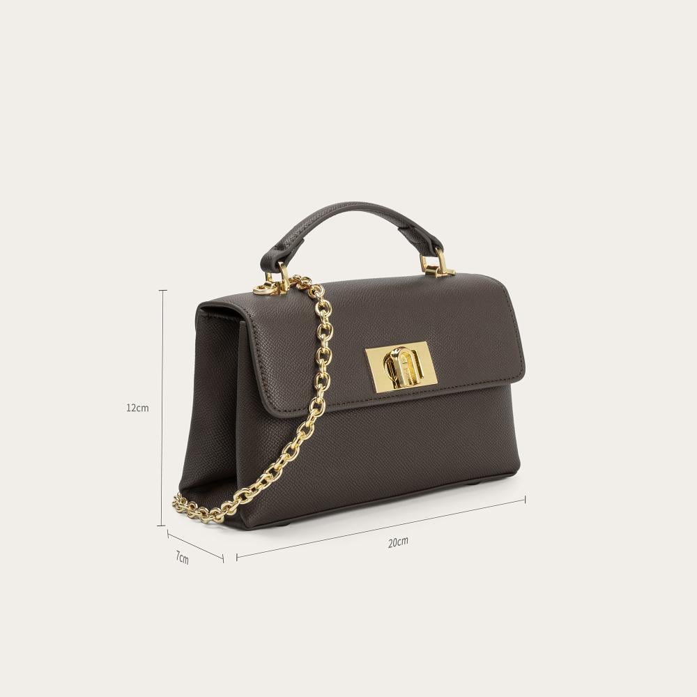 شنطة نسائية رمادي