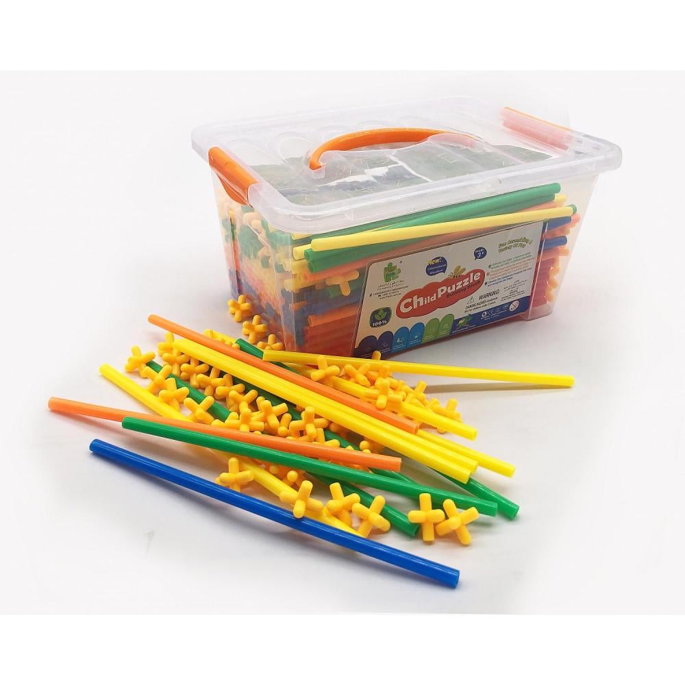 صغير - اعواد مجوفة و وصلات للبناء المرن