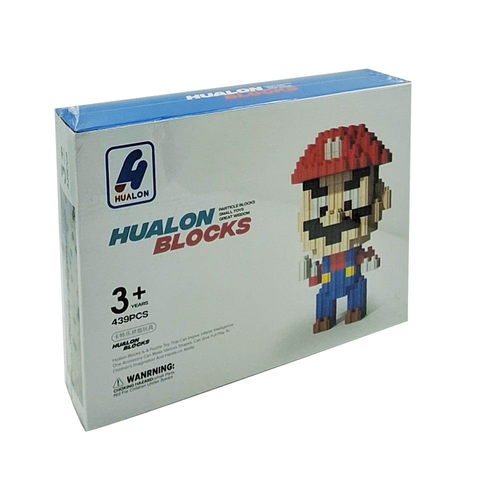 مكعبات سوبر ماريو 439 قطعة للأطفال والكبار