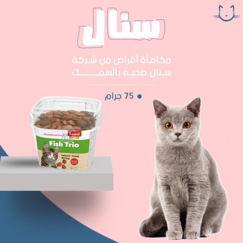 مكافئه سنال اقراص صحيه بنكه السمك   75 جرام