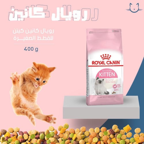 اكل رويال كيتن  جاف للقطط الصغيره 400 جرام