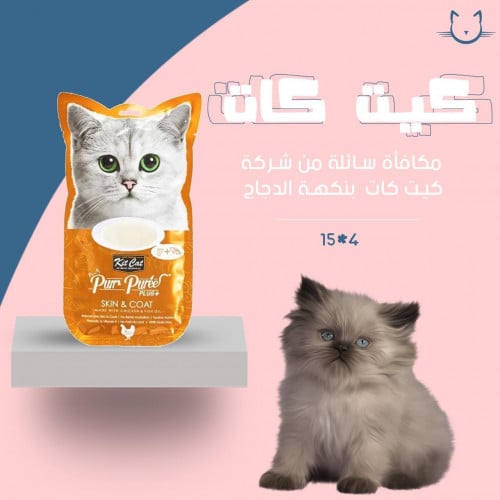 مكافئه سائله كيت كات بنكه  الدجاج