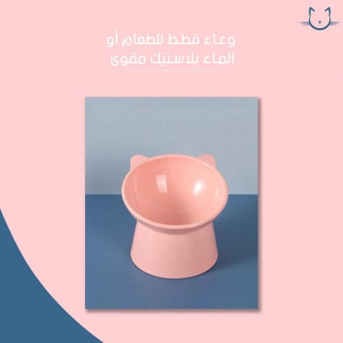 وعاء طعام او شراب للقطط
