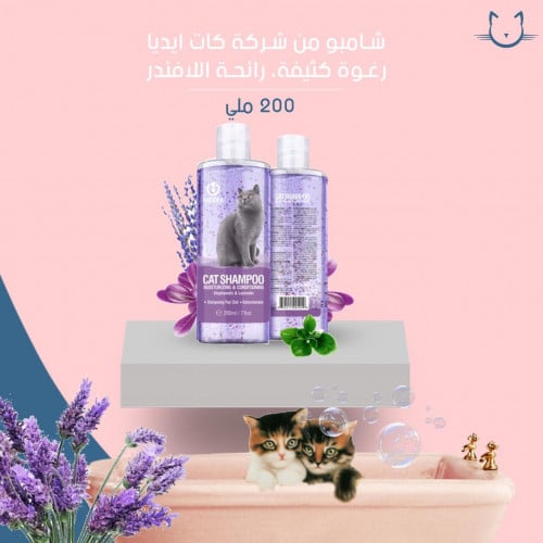 شامبو من شركه كات ايديا رغوه كثيفه برائه الافندر المنعشه