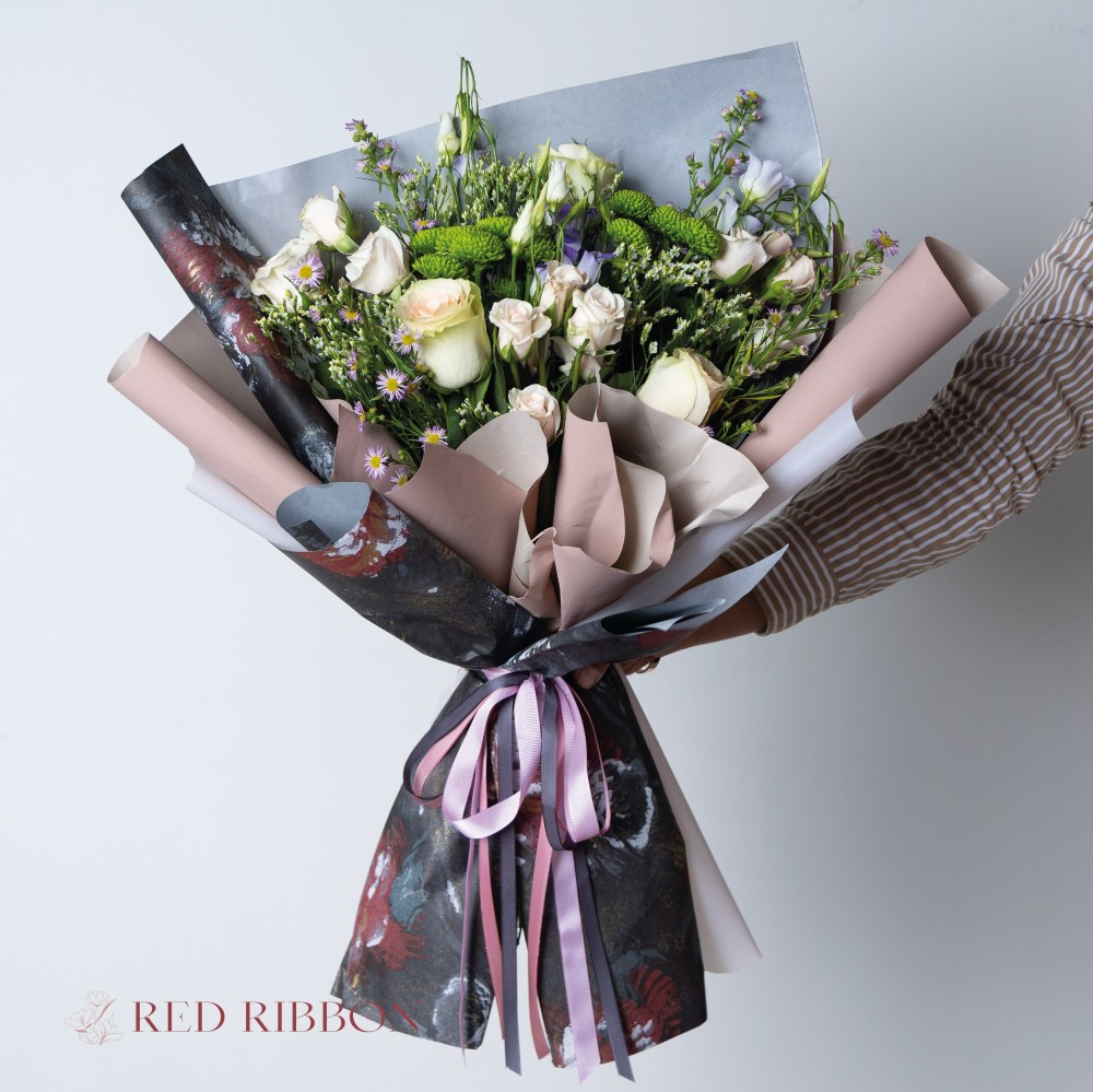 も*も様 Flower ribbon tops Red も*も様 Flower ribbon tops Red も*も様 Flower ribbon tops Red 【