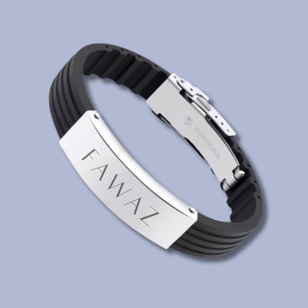 Custom Rubber Bracelet