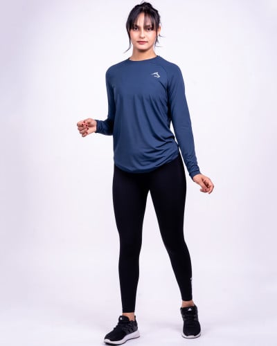 Training Long Sleeve Shirt - Navy