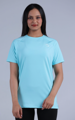 ULTIMATE TRINING T-SHIRT- LIGHT BLUE-WOMEN