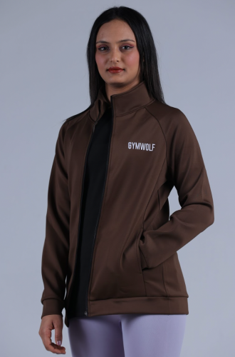 TRACE 23" JACKET- BROWN-WOMEN