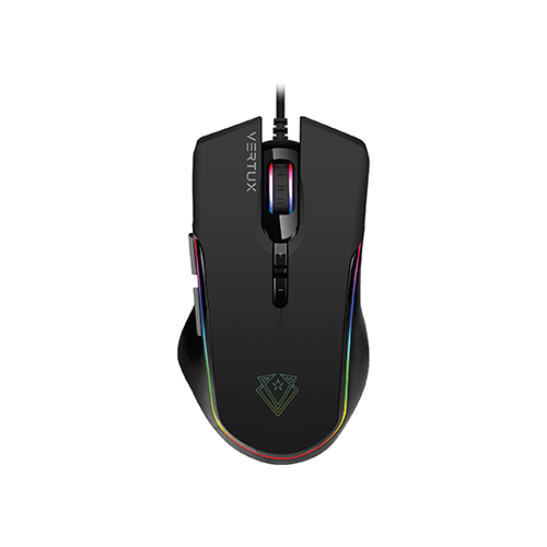 Vertux Gaming Mouse, Charged Lightweight Optical S...
