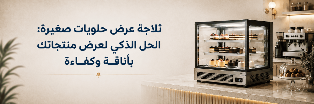 ثلاجة عرض حلويات صغيرة: الحل الذكي لعرض منتجاتك بأناقة وكفاءة