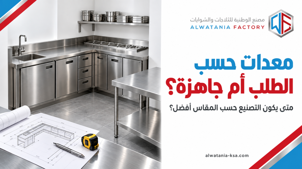 متى يكون تصنيع معدات المطاعم حسب الطلب أفضل من المقاسات الجاهزة؟