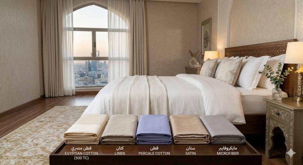 افضل انواع المفارش للسرير