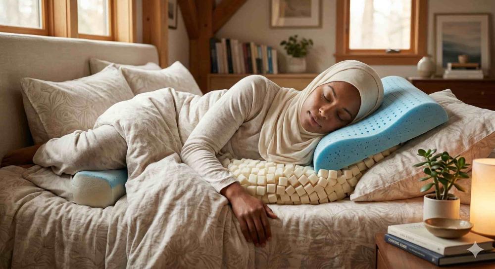 افضل انواع وسائد النوم