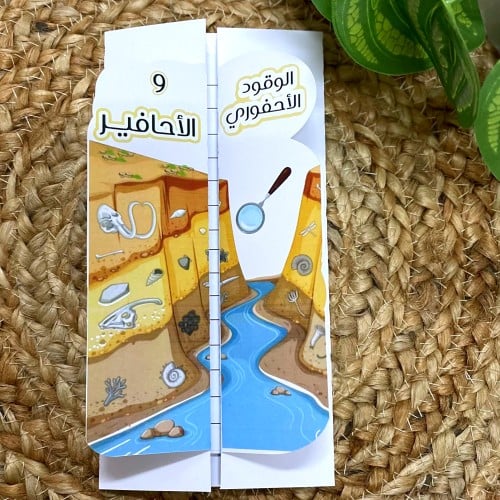 مطوية درس الأحافير والوقود الاحفوري-علوم ثالث التر...
