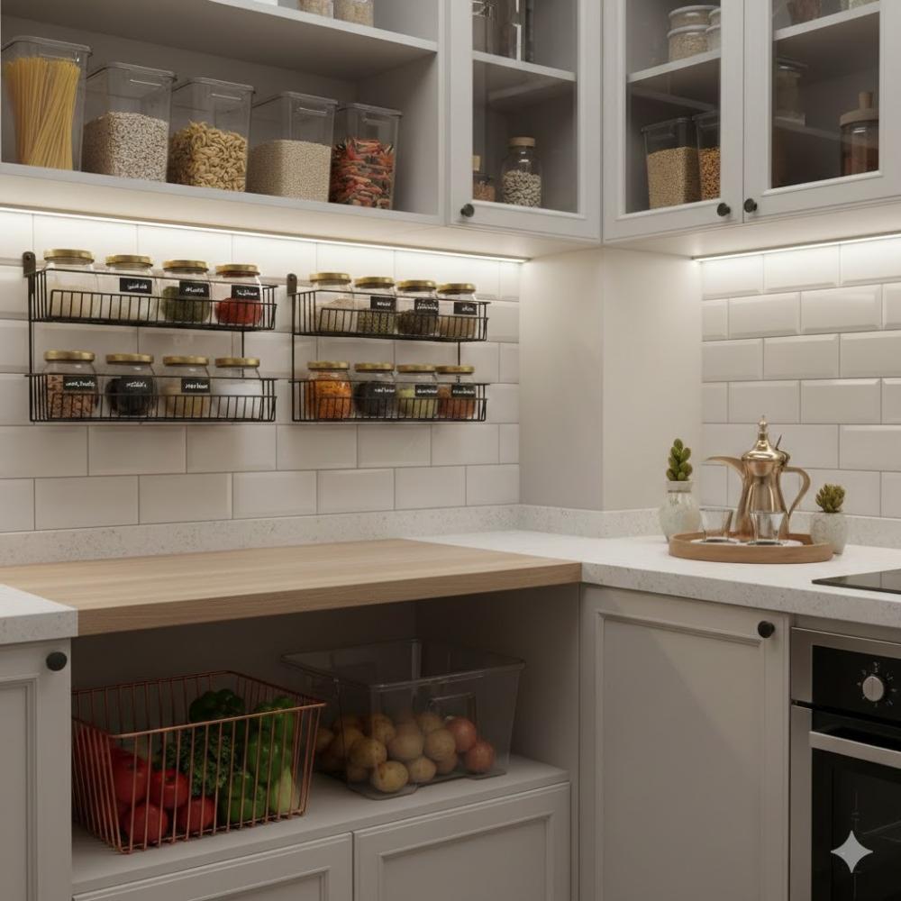 سلال تنظيم المطبخ