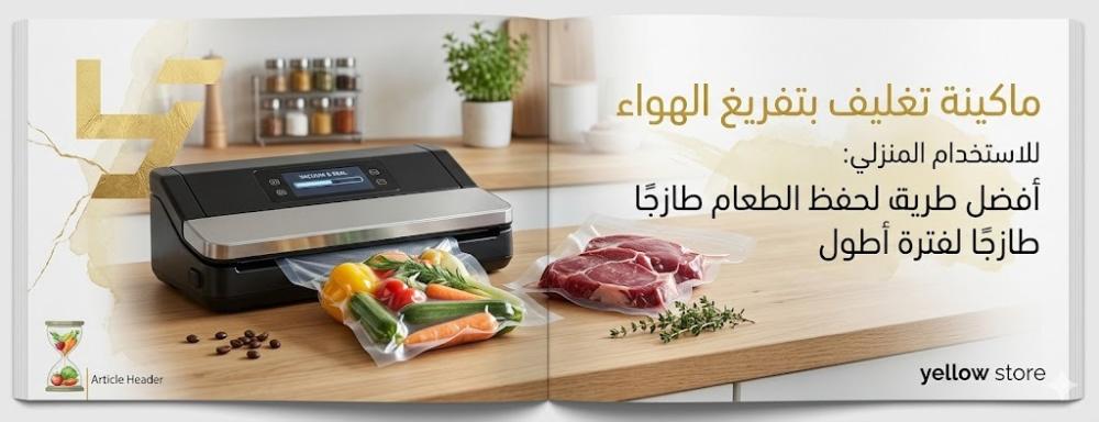 ماكينة تغليف بتفريغ الهواء