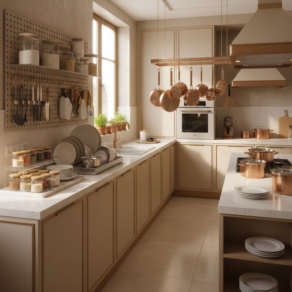 منظم أواني المطبخ