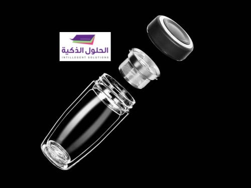 كوب زجاجي