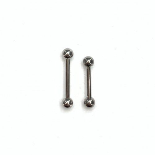 16g Titanium Straight Barbell