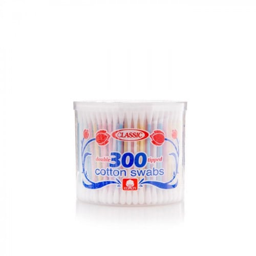 كلاسيك اعواد قطن 300 حبه - متجر العناية الذهبية