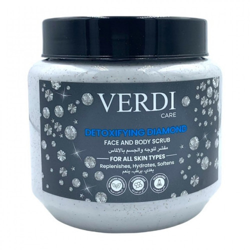فيردي كير مقشر للوجه والجسم بالالماس - متجر العناية الذهبية