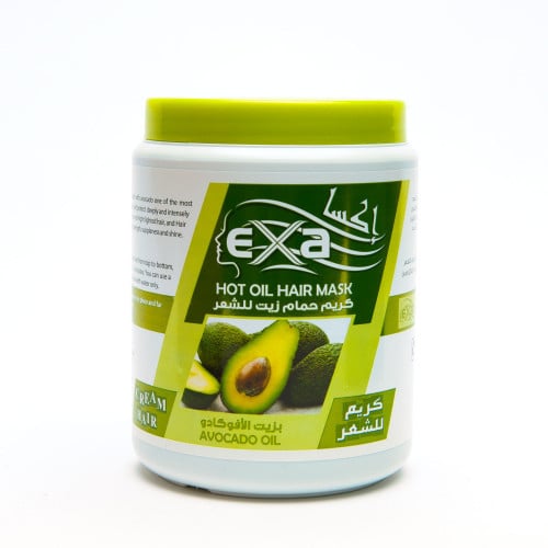 اكسا كريم حمام زيت للشعر بزيت الافوكادو - متجر العناية الذهبية