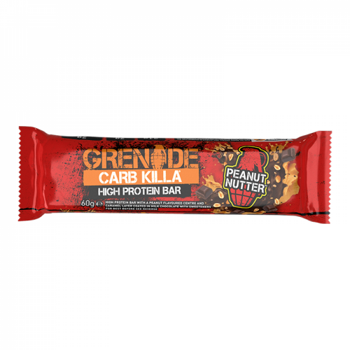 غريناد كارب كيلا لوح عالي البروتين بنكهة الفول السوداني 60جم