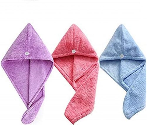 منشفة لف شعر - متجر العناية الذهبية