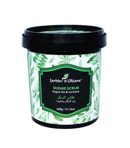 جاردن دي اوليان مقشر السكر المغربي بزيت الأركان والمليسا 600 جم.