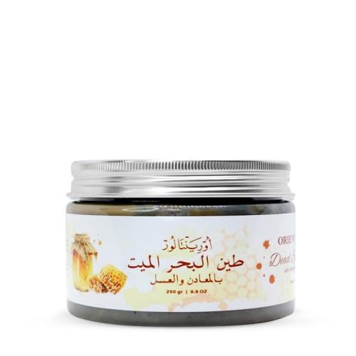 اورينتالور طين البحر الميت بالمعادن والعسل 250 جرام