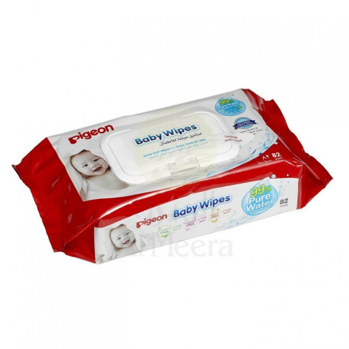 مناديل الأطفال 99% ماء نقي من بيجون - 82 منديل