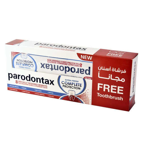بارودونتكس معجون اسنان إنتعاش زائد حماية متكاملة-75مل- العناية الذهبية