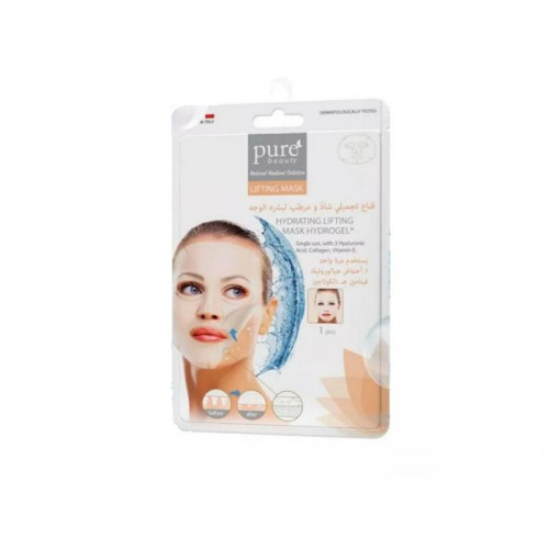 بيوربيوتي قناع للوجة منظف ومنقي بالهيدروجل