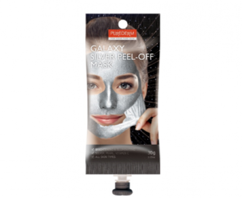 بيوريدرم جلاكسي للوجه ومقشر بالفضه - متجر العناية الذهبية