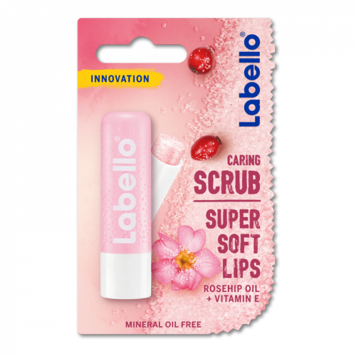 لابيلو مقشر العنايه مع زيت ثمر الورد للشفاه - متجر العناية الذهبية