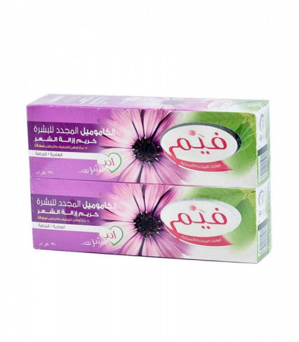 كريم فيم لإزالة الشعر بالبابونج عبوة مزدوجة 20٪ عرض 120 جم