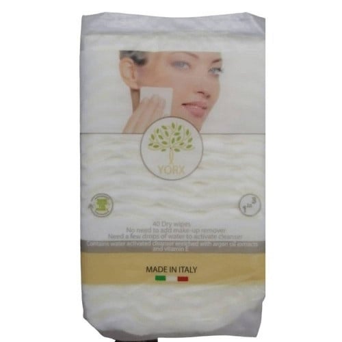 يوركس مناديل ازالة المكياج بزيت الارغان - متجر العناية الذهبية